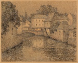 Krajobraz autorstwa Henri Le Sidaner