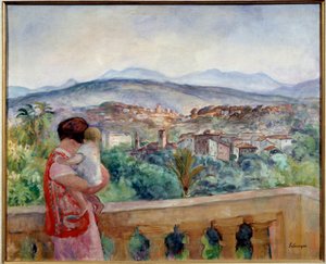 Jazda na sankach rodzinnej rosyjskiej szkoły Aleksandra II autorstwa Henri Lebasque