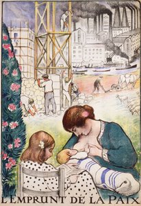 Pożyczka pokoju - plakat Henri Lebasque (1865-1937) autorstwa Henri Lebasque