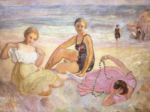 Trzy kobiety na plaży; Trzy kobiety na plaży,