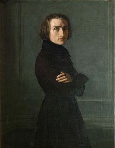 Portret kompozytora Franciszka Liszta 1811-1886, 1839.