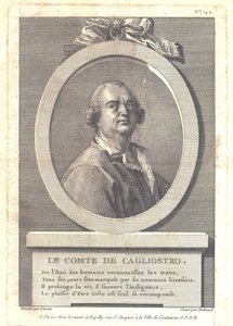 Hrabia Alessandro di Cagliostro 1743-1795, 1781