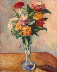 kwiat autorstwa Henri Manguin