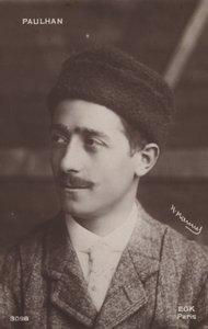 Louis Paulhan (zdjęcie czarno-białe) autorstwa Henri Manuel