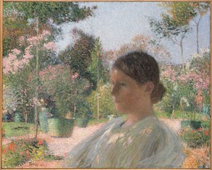W Ogrodzie, ok. 1904 r. autorstwa Henri Martin