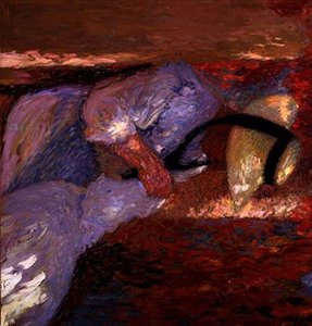 Szycie w słońcu (olej na płótnie) autorstwa Henri Martin