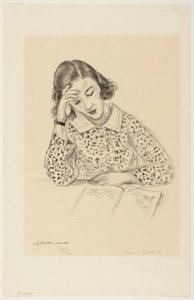 Czytająca dziewczyna autorstwa Henri Matisse