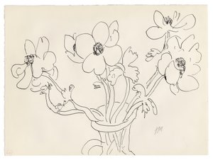 Anemony w wazonie autorstwa Henri Matisse