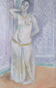 Błękitna odaliska lub Biała niewolnica autorstwa Henri Matisse