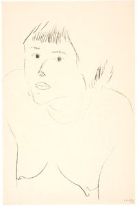 Popiersie nagiej kobiety autorstwa Henri Matisse