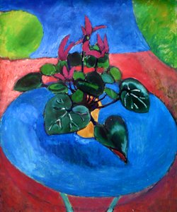 Fioletowy cyklamen autorstwa Henri Matisse