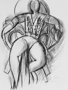 Tancerka odpoczywająca w fotelu autorstwa Henri Matisse