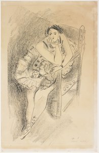 Tancerka na drewnianym krześle autorstwa Henri Matisse