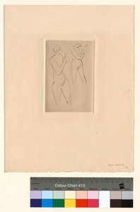 Dwie postacie – Akademie autorstwa Henri Matisse