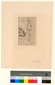 Dwa akty, dwie głowy dziecka autorstwa Henri Matisse