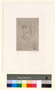 Dwa małe profile (próba trawienia) autorstwa Henri Matisse
