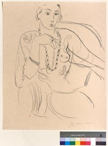 Kobieta z naszyjnikiem autorstwa Henri Matisse
