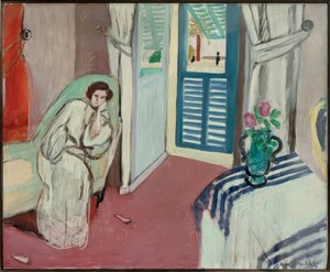 Kobieta na sofie autorstwa Henri Matisse