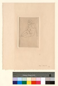Siedząca postać - Akt autorstwa Henri Matisse