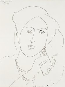 Głowa autorstwa Henri Matisse