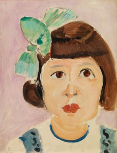 Głowa młodej dziewczyny (Tête de fillette) autorstwa Henri Matisse