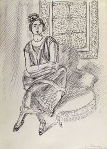 Okno Henriette i Moucharabieh autorstwa Henri Matisse