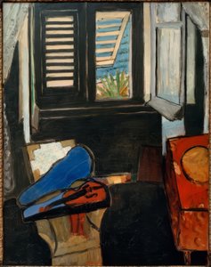 Wnętrze ze skrzypcami autorstwa Henri Matisse