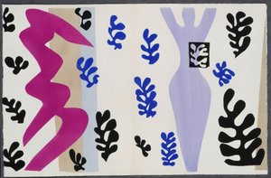 Miotacz noży. Z „Jazzu”. Tablica XV. S. 106 autorstwa Henri Matisse