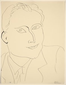 Louis Aragon autorstwa Henri Matisse