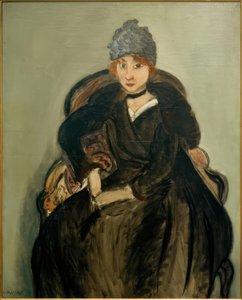 Marguerite w niebieskim kapeluszu autorstwa Henri Matisse
