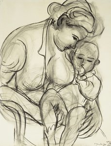 Macierzyństwo; Maternite autorstwa Henri Matisse