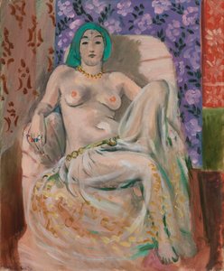 Maurowa kobieta (Uniesione kolano) autorstwa Henri Matisse