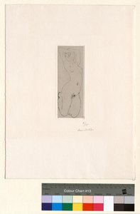 Akt klęczący i wygięty autorstwa Henri Matisse