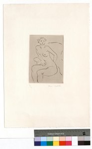 Akt w fotelu, lewa ręka autorstwa Henri Matisse