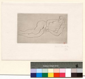 Leżący akt autorstwa Henri Matisse