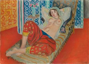 Odaliska w czerwonych kulotach autorstwa Henri Matisse