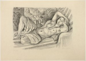 Odaliska z magnolią autorstwa Henri Matisse