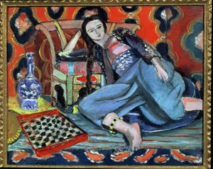 Odaliska z tureckim krzesłem autorstwa Henri Matisse