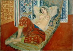 Odaliska w czerwonych kulotach autorstwa Henri Matisse