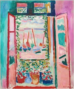 Otwarte okno, Collioure autorstwa Henri Matisse