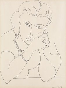 Portret kobiety autorstwa Henri Matisse