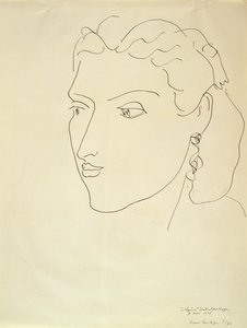 Portret kobiety autorstwa Henri Matisse