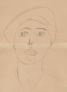 Portret kobiety (Olga Meerson) autorstwa Henri Matisse