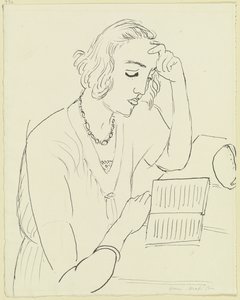 Czytająca kobieta autorstwa Henri Matisse
