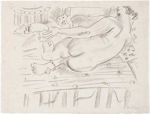 Leżący akt autorstwa Henri Matisse