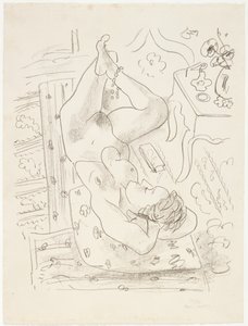 Leżący akt autorstwa Henri Matisse