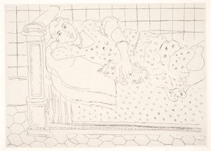 Odpoczynek, postać z Giką autorstwa Henri Matisse
