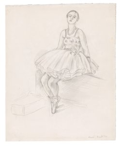 Tancerz na siedząco autorstwa Henri Matisse