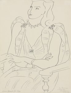 Kobieta siedząca autorstwa Henri Matisse