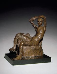 Mały akt na kanapie, koncepcja 1924, odlew 1958 (brąz z brązową patyną) autorstwa Henri Matisse